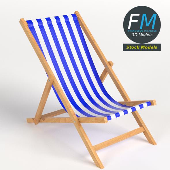 Beach chair - 3Docean 22752598