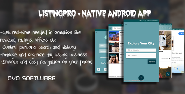 ListingPro Native Android Mobile App