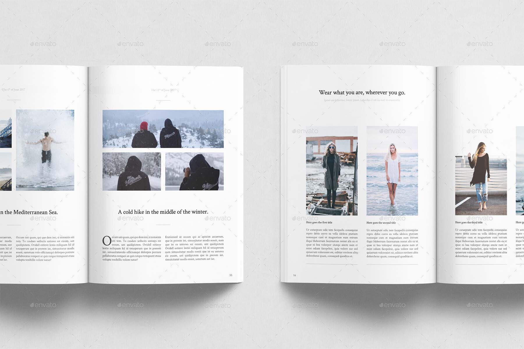 Copenhagen Magazine, Print Templates | GraphicRiver