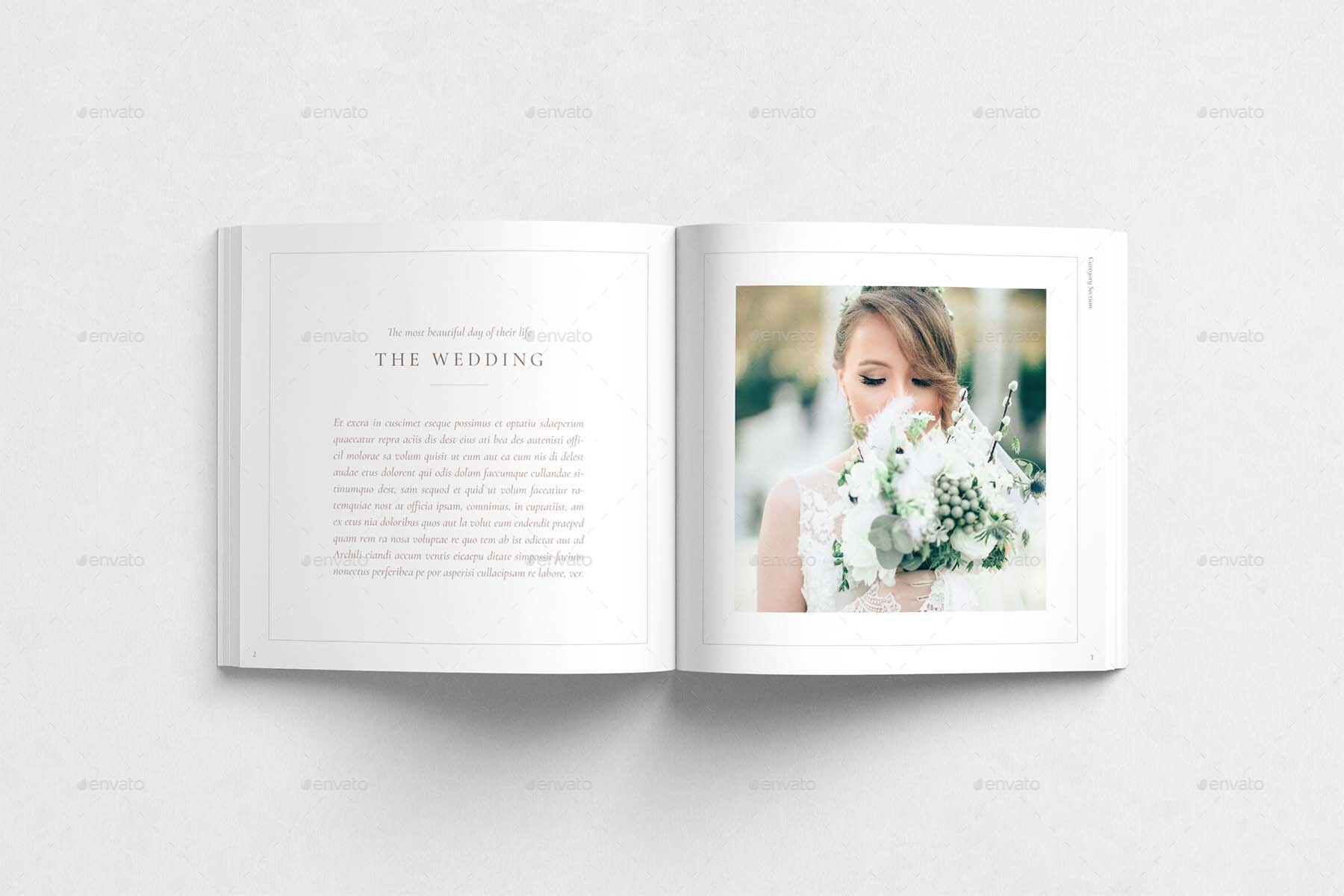 Wedding Theme Brochure, Print Templates | GraphicRiver