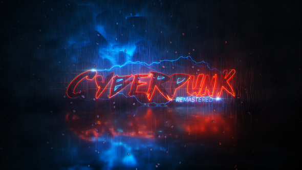 Cyberpunk Logo - VideoHive 21265415