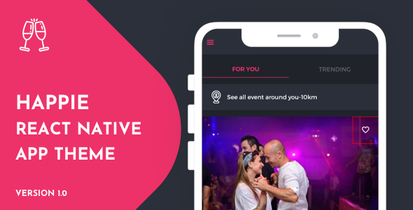 Happie React Native Theme/UI