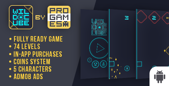 Wild Cube - Android game - easy to reskine + AdMob