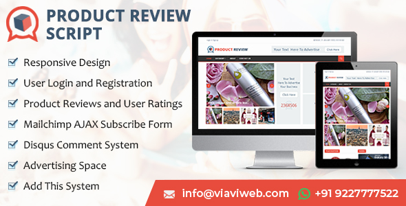Product Review Script - CodeCanyon 12406163