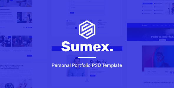 Sumex - Personal - ThemeForest 25584101