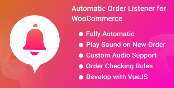 Order Listener for WooCommerce