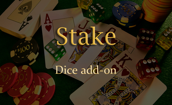 Dice Add-on for Stake Casino Gaming Platform