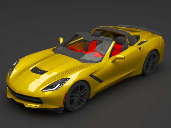 corvette - 3Docean 25626224