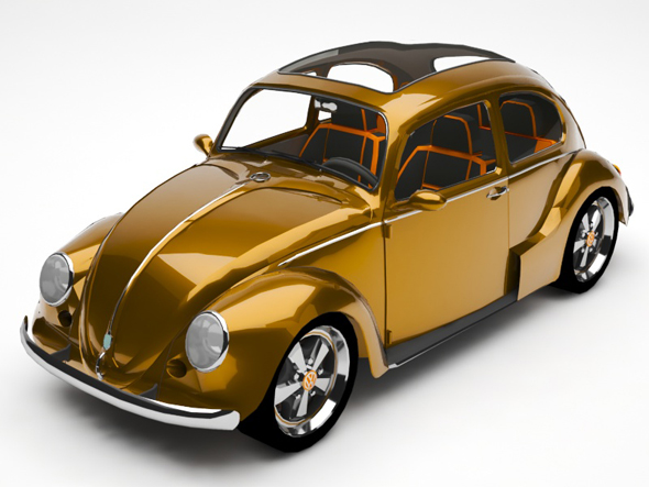 vw sedan bettle - 3Docean 25626897