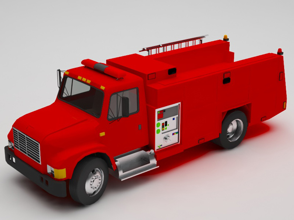 Fire truck - 3Docean 25626993