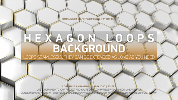 Hexagon Loops Background alt