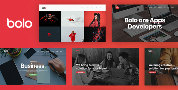 Bolo - One Page Creative Multipurpose by designesia