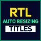 RTL Titles - VideoHive Item for Sale