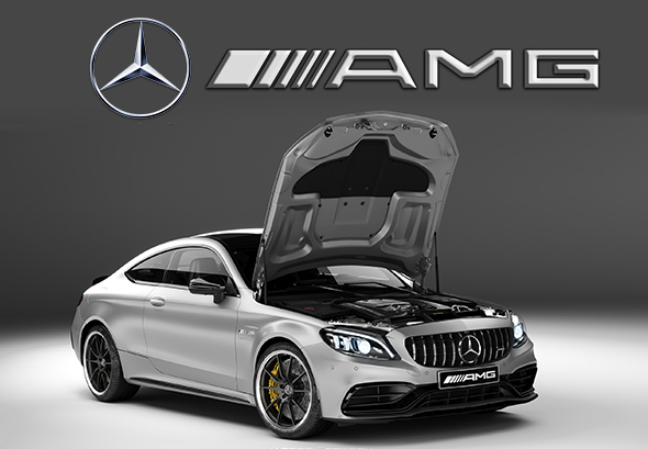 Mercedes-Benz C63 AMG - 3Docean 25631213