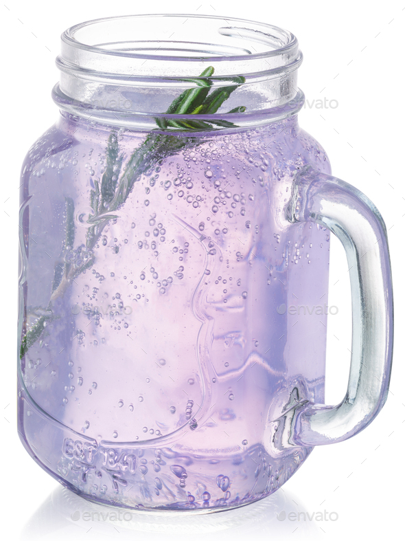 Lavender water detox jar, paths
