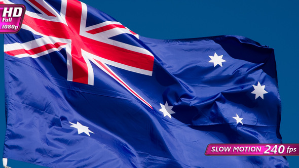 New Zealand Flag Waves The Wind alt