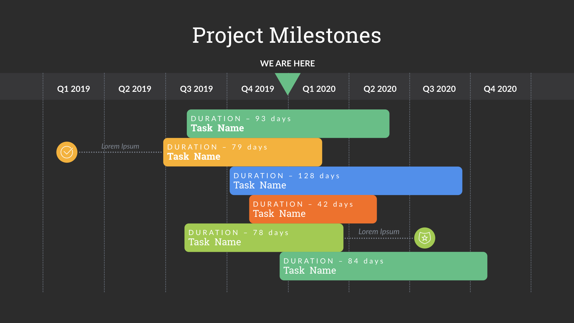 Project Status Keynote Presentation Template by SanaNik | GraphicRiver