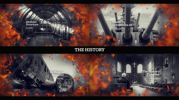 The History Timeline - VideoHive 23338130