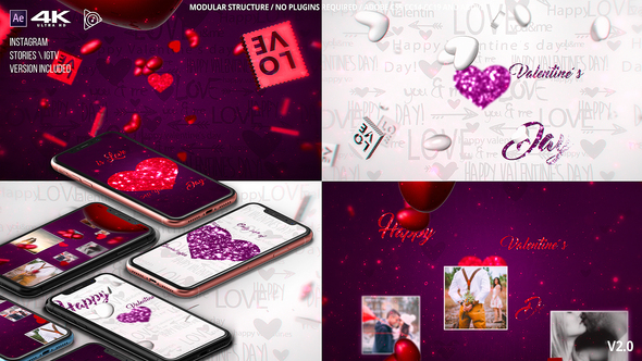 Valentines Day Logo - VideoHive 14568409
