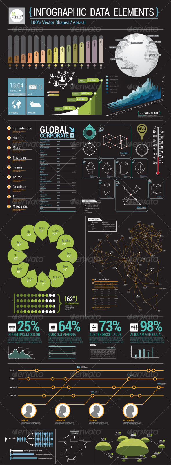 Infographic Data Elements - Infographics
