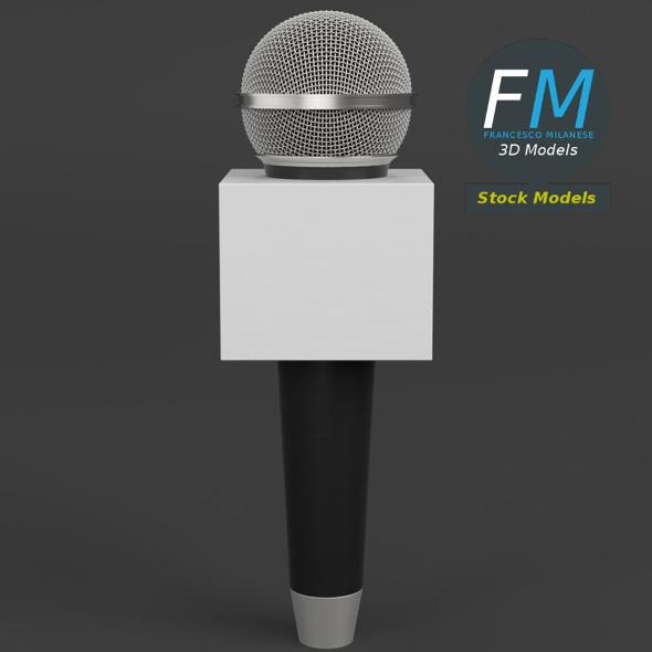 News microphone - 3Docean 25650247