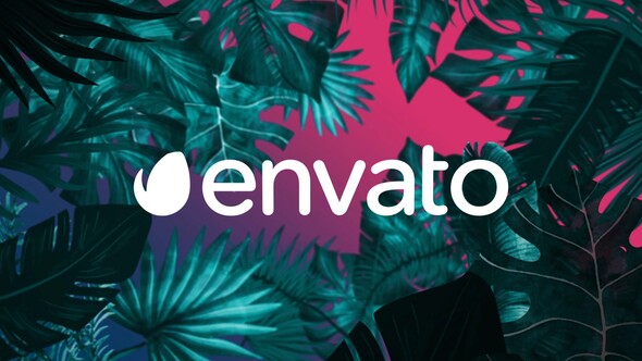 Night Tropical Logo Logo Stings template preview