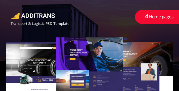 Additrans - Transport - ThemeForest 25632502