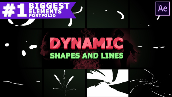 Dynamic Shapes and Lines | After Effects
