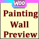 Artwork – Painting Wall Preview Pupop Plugin WooCommerce WordPress