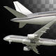 Airplane On Alpha Channel - VideoHive Item for Sale