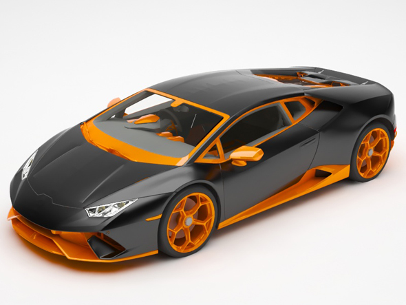 Lamborghini huracan - 3Docean 25677062