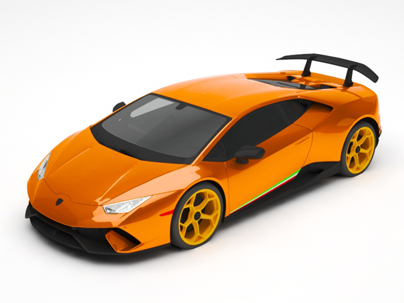 Lamborghini huracan - 3Docean 25677384