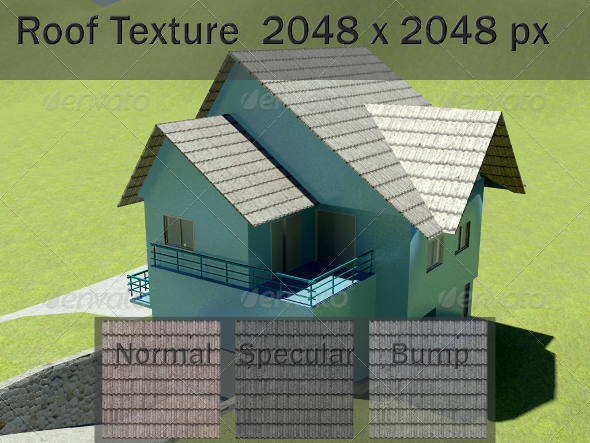 Roof Texture - 3Docean 2430736