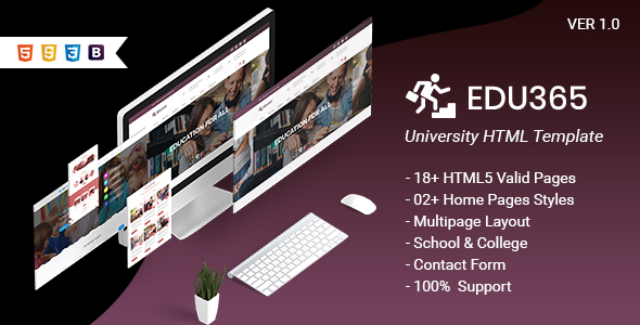 Super Edu365 | University HTML Template