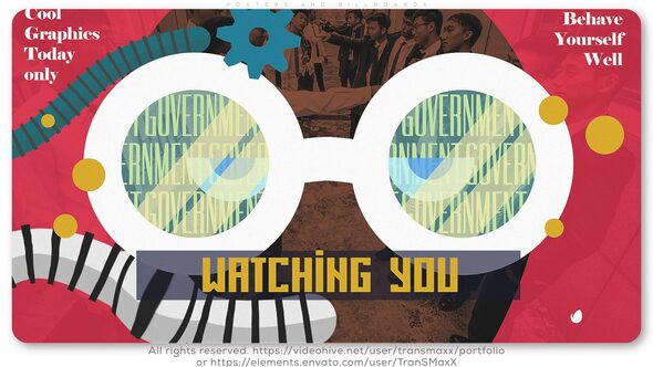 Posters and Billboards Openers template preview