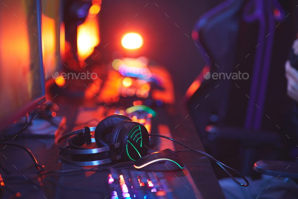 Lit Up Gaming Equipment