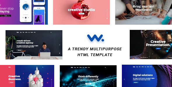 Excellent Wilson – Creative Agency HTML Template
