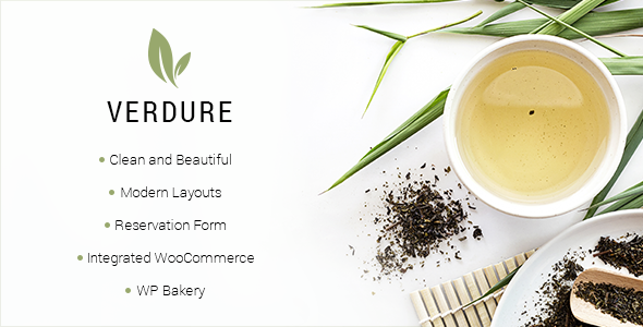 Verdure - Organic Tea Shop Theme