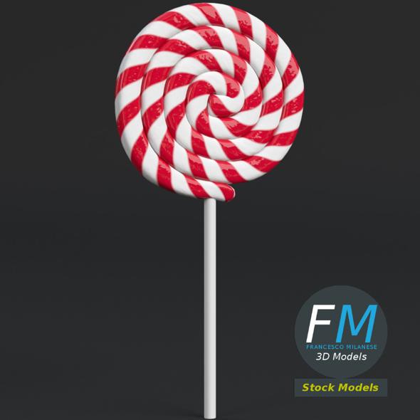 Round lollipop - 3Docean 25688870