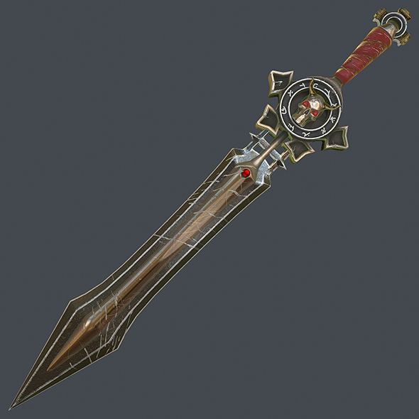 Fantasy sword 17 - 3Docean 25690456