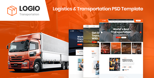 Logio - LogisticsTransportation - ThemeForest 25699588
