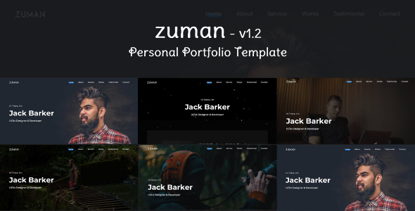 Zuman - Creative - ThemeForest 23198802