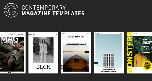 Contemporary Magazine Templates