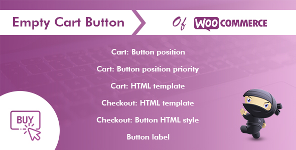 Empty Cart Button for WooCommerce