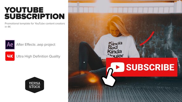 YouTube Subscribe Like Get Notified Promotion Kit