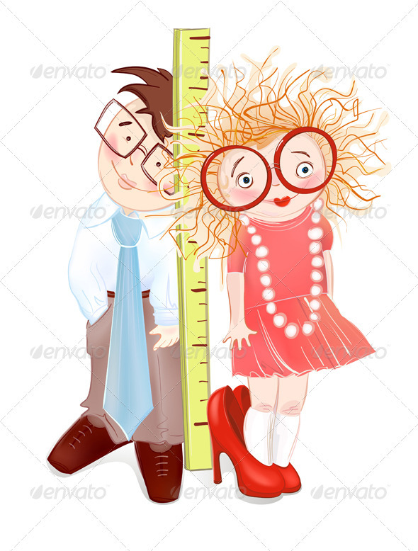 Children Want to Grow up - People Characters