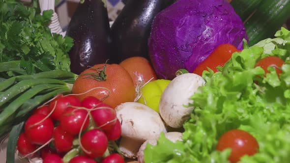 Fresh Farm vegetables.