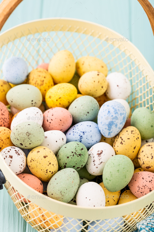 easter quail eggs