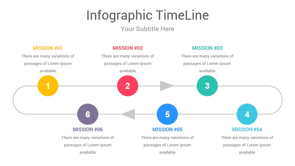 Timeline Infographics-Diagrams PowerPoint Template, Presentation Templates