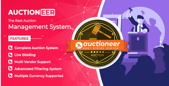Auctioneer - Full Auction management